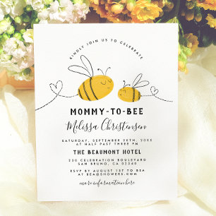 Papier Maman à petit budget futur bébé Abeille Baby Showe