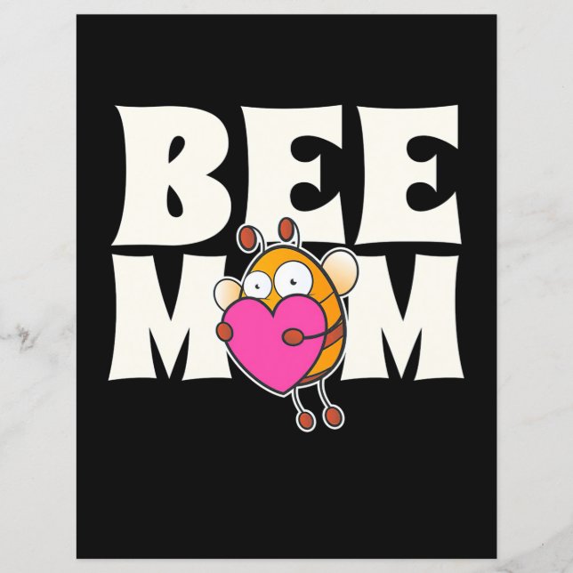 Papier Maman Abeille Fière (Devant)