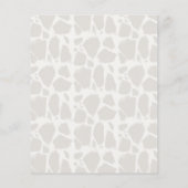 Papier Maman & Baby Giraffe Baby Predictions & conseils (Dos)