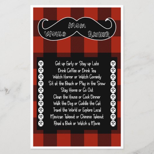 Papier Maman Plutôt Petit Baby shower de bûcheron (Devant)