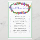 Papier Maman Plutôt Succulent Baby shower Jeu (Devant)