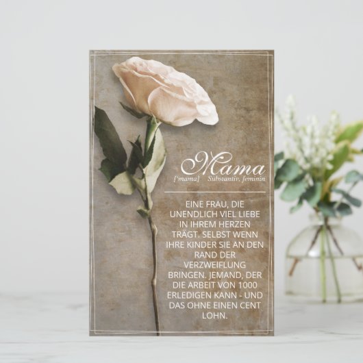 Papier Maman - tout simplement irremplaçable - vintage (Debout devant)