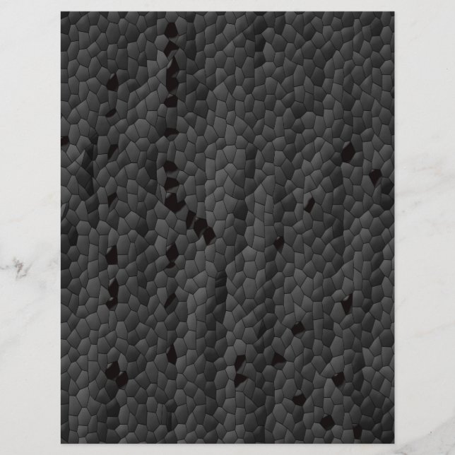 Papier Mamba noire dans illustré, Art (Devant)