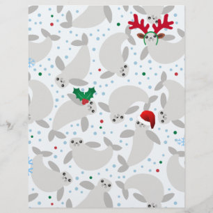 Papier manat de noël
