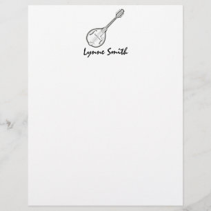Papier Mandolin "Dessin" Personnalisé
