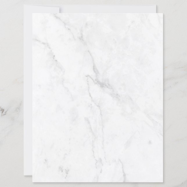 Papier Marbre Blanc (Devant)