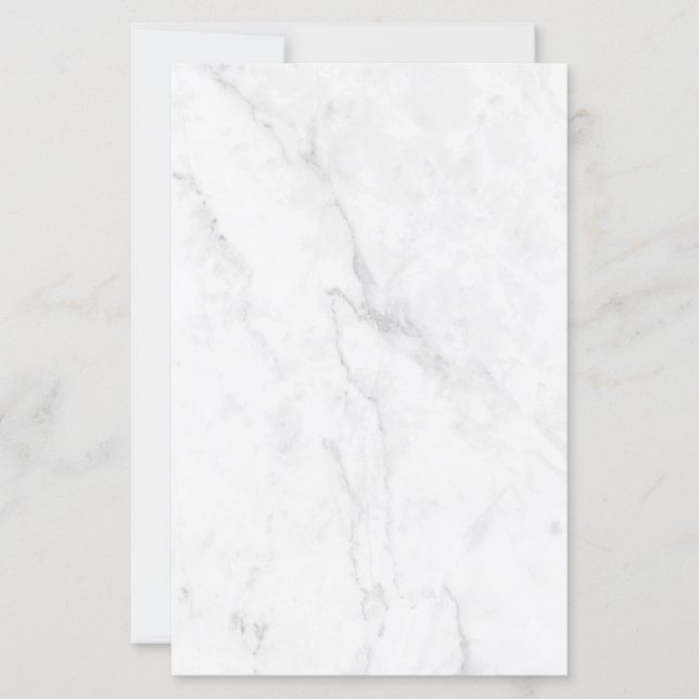 Papier Marbre Blanc (Devant)