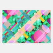 Papier marbré d'ambre, Paisley Pearl vert, Chiron (Devant 3)