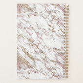 Papier Marbre Monogramme Nom Initiale Blanc Gris O (Dos)