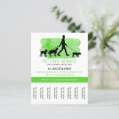 Papier Marcheuse de chien / Prise de soin des animaux (Debout devant)