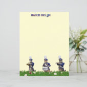 Papier Marching Band of Cats Stationery (Debout devant)