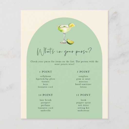 Papier Margs & Mariage Mariage Ce qui est dans votre jeu  (Devant)
