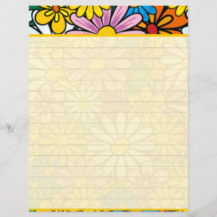 Papier Marguerites funky