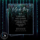 Papier Mariage à faible budget Edgy Parties scintillant T