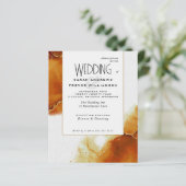 Papier Mariage à petit budget  Toscane Topaze Cieux Abstr (Debout devant)