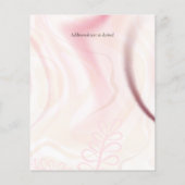 Papier Mariage Abstrait moderne scandinave japonais (Dos)