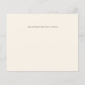 Papier Mariage Abstrait moderne scandinave japonais (Dos)