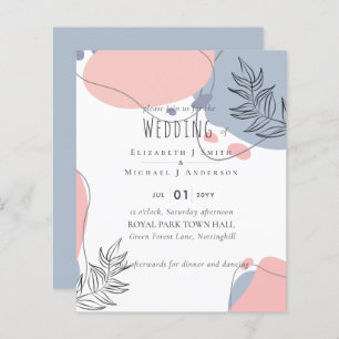 Papier Mariage Abstrait moderne scandinave japonais