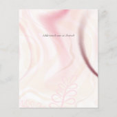 Papier Mariage Abstrait moderne scandinave japonais (Dos)