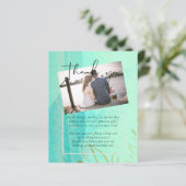 Papier Mariage Abstrait moderne scandinave japonais (Debout devant)