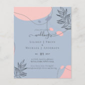 Papier Mariage Abstrait moderne scandinave japonais (Devant)