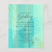 Papier Mariage Abstrait moderne scandinave japonais (Devant)