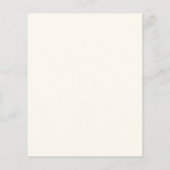 Papier MARIAGE Aquarelle Tropical Pineapple Pas Cher (Dos)