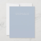 Papier Mariage Baies Rouges Hiver Cônes de Pin (Dos)