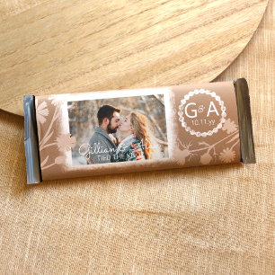 Papier Mariage beige do-it-yourself Budget Candy Bar Wrap