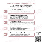 Papier Mariage bleu de la Marine rose Fuchsia Invite BUDG