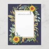 Papier Mariage Boho rose pâle (Dos)