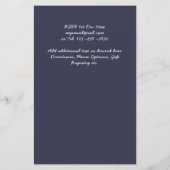 Papier Mariage Boho rose pâle (Dos)