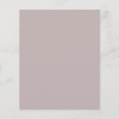 Papier Mariage Budget Dusty Blue Mauve Encre fluide (Dos)