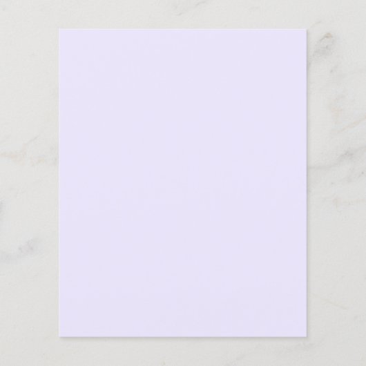 Papier Mariage budget Lavender violet arche monogramme (Dos)