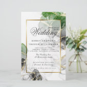 Papier Mariage Budget Or Emerald Vert Onyx (Debout devant)