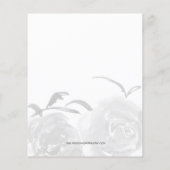 Papier Mariage Budget Robe de douche nuptiale Invitation (Dos)