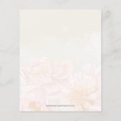 Papier Mariage Budget Robe de douche nuptiale Invitation (Dos)