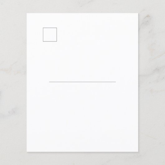 Papier MARIAGE BUDGET SAVE DATES Gold Support postal (Dos)