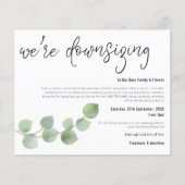 Papier Mariage budgétaire - Diminution du Faire-part Euca (Devant)