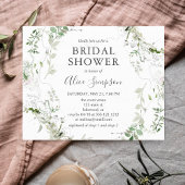 Papier Mariage budgetaire verdure calligraphie Baby Showe