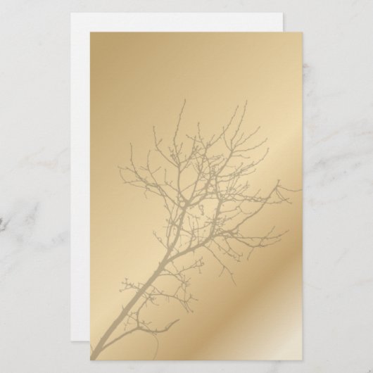 Papier mariage campagnard rustique inséparable moderne (Devant / Derrière)