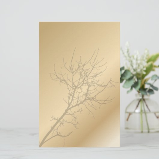 Papier mariage campagnard rustique inséparable moderne (Debout devant)