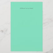 Papier Mariage Carnaval Rose Vert Budget Inviter A9 (Dos)