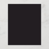 Papier Mariage céleste à l'or noir mystique (Dos)