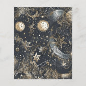 Papier Mariage céleste argent élégant budget (Dos)