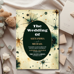 Papier Mariage céleste Vintage budget