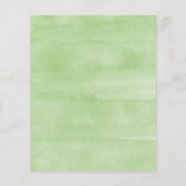 Papier Mariage Chanceux le jour de la Saint-Patrick Budge (Dos)