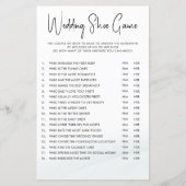 Papier Mariage Chaussure Couples Jeu de douche Laver vert (Devant)