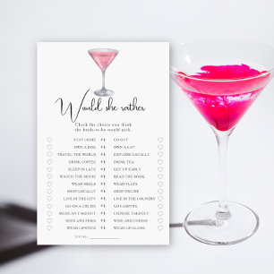 Papier Mariage cocktail Serait-elle plutôt