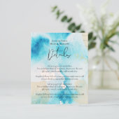 Papier MARIAGE d'aquarelle BUDGET Sea Glass Shades (Debout devant)